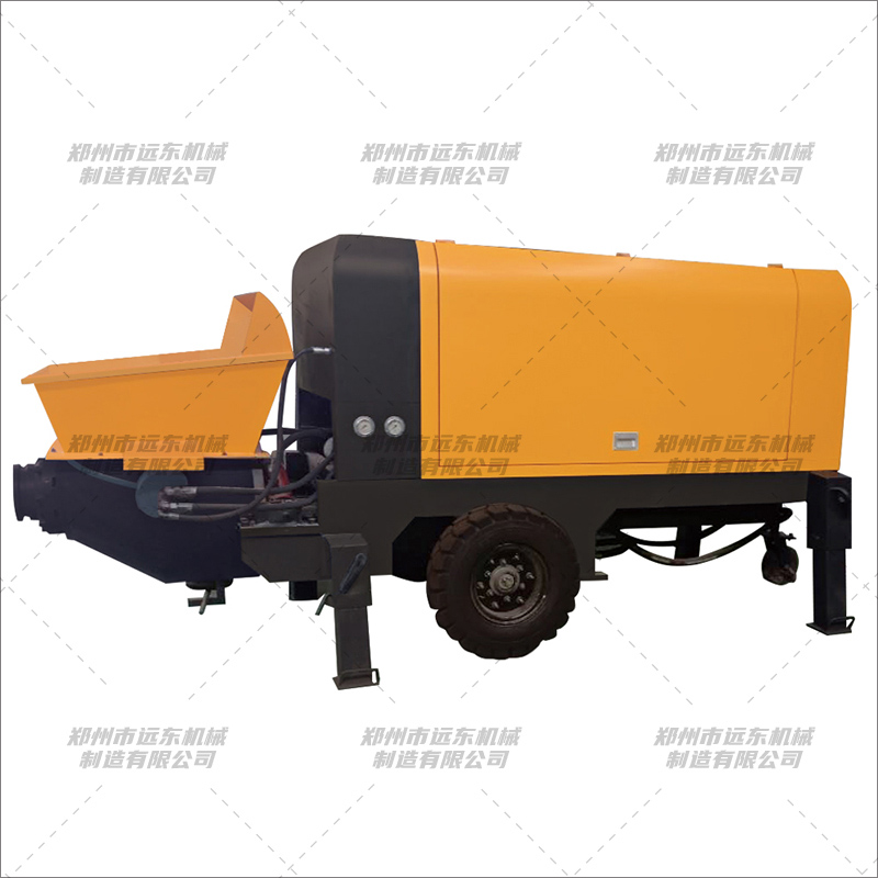 LL55-50型混凝土输送泵(图1) LL55-50型混凝土输送泵(图1)
